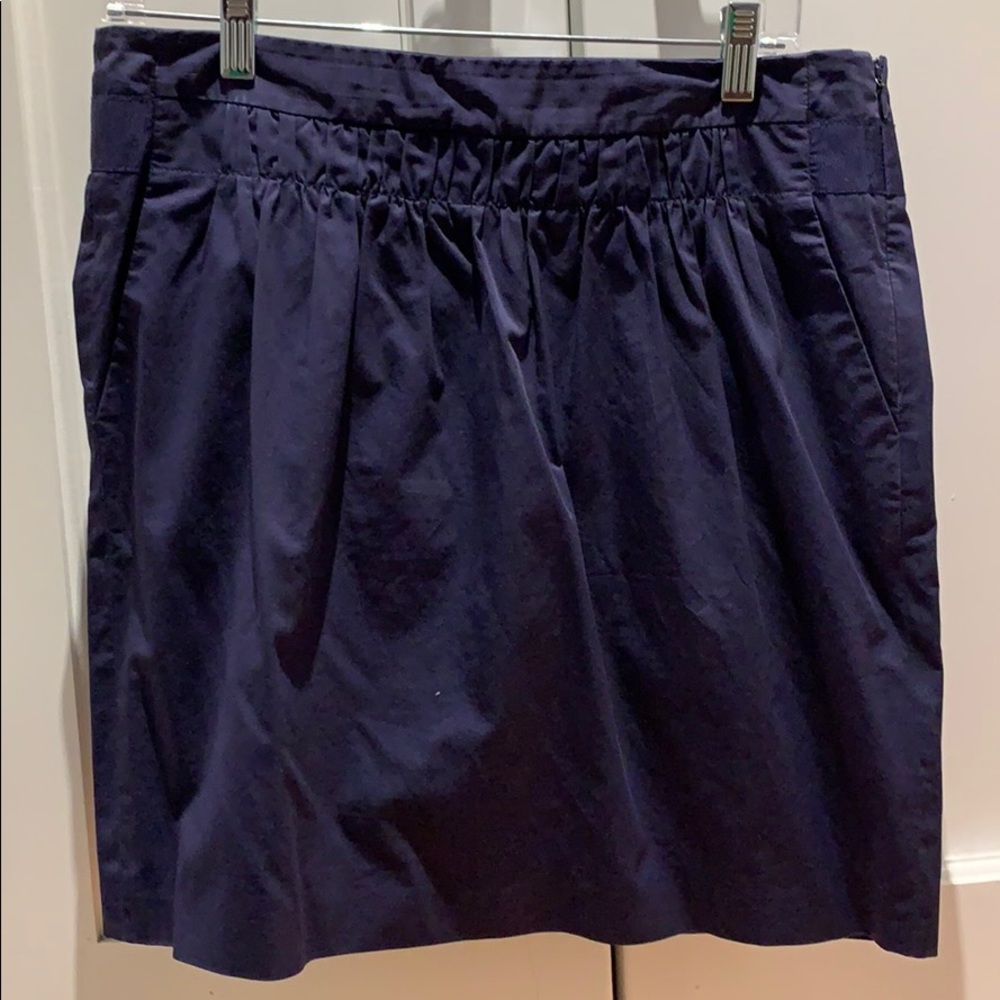 Navy mid thigh Banana Republic skirt